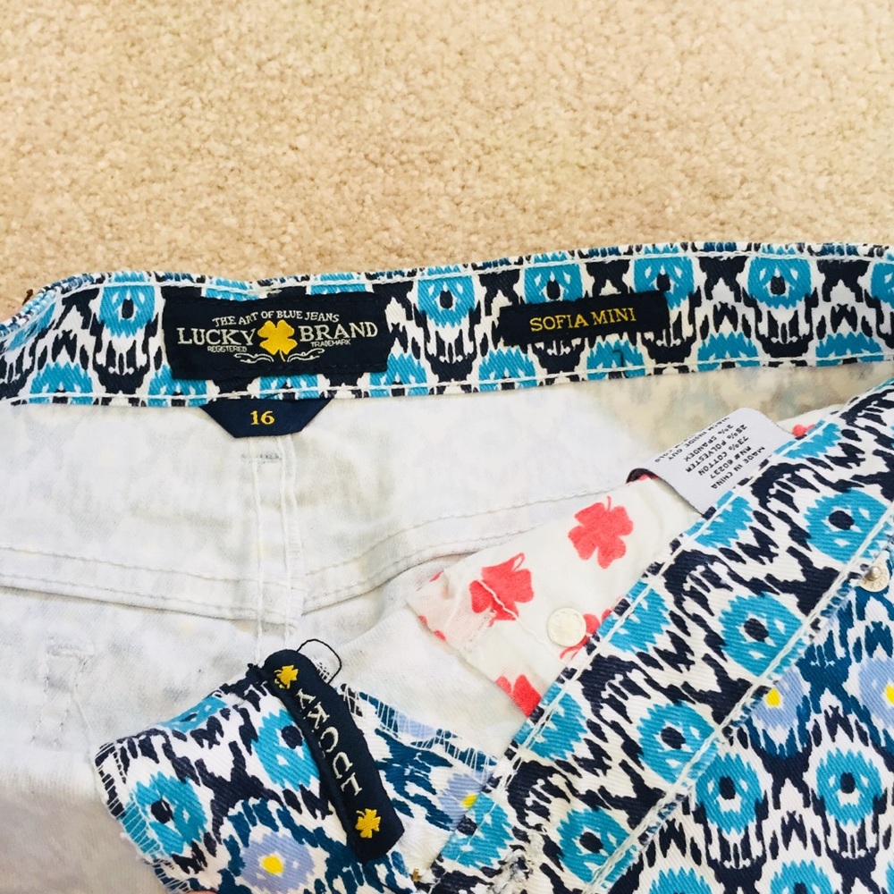 Lucky brand girls denim skirt - Picture 2 of 3